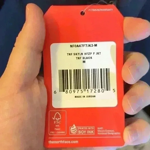 The North Face ® Skyline Full-Zip Fleece Jacket, new with tags, medium, black - Picture 5 of 6